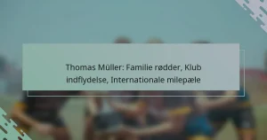 Thomas Müller: Familie rødder, Klub indflydelse, Internationale milepæle